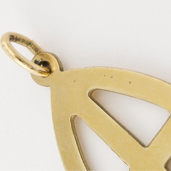 Vintage 12K Gold Filled Jesus Fish Cross Necklace Pendant Religious Ichthys - Picture 5 of 6